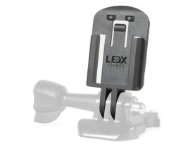 Fäste LEDX GoPro Adapter LX-mount för Cykelhjälm & Styre